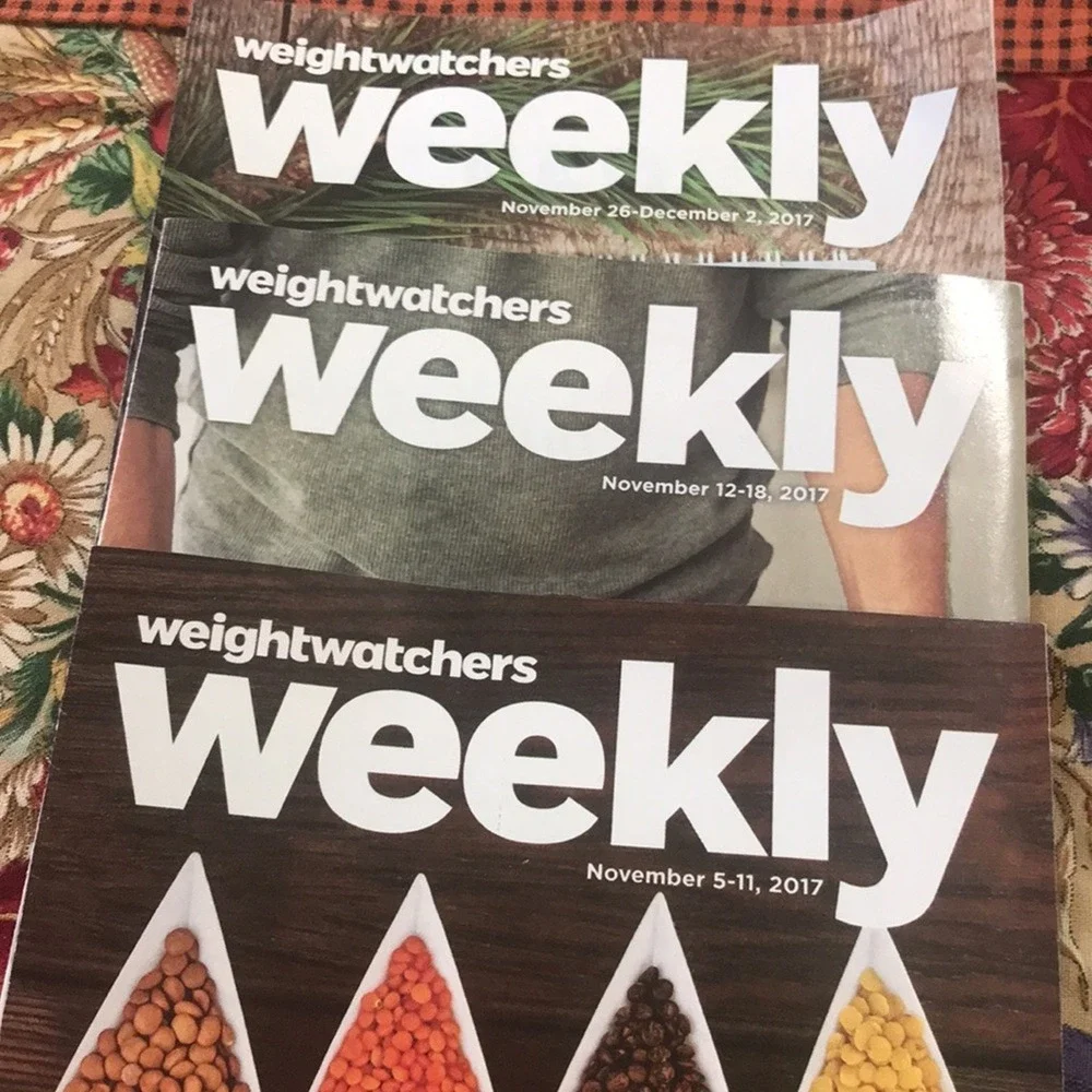 Weight‎ Watchers Weekly Aug-Dec 2017 Pamphlets